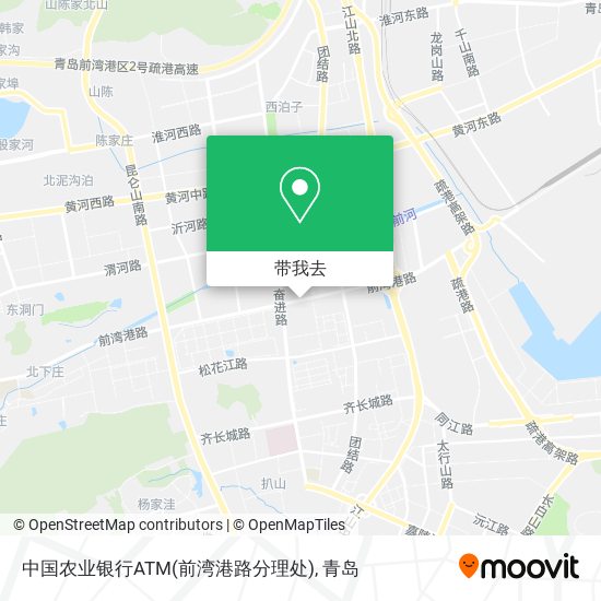 中国农业银行ATM(前湾港路分理处)地图