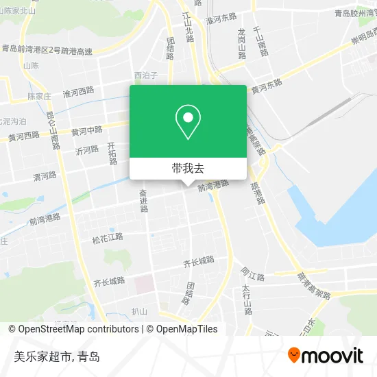 美乐家超市地图