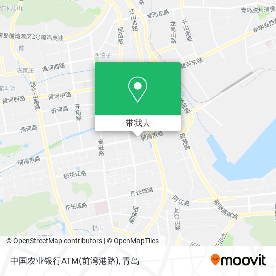 中国农业银行ATM(前湾港路)地图