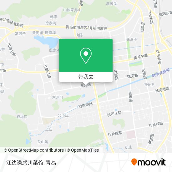 江边诱惑川菜馆地图