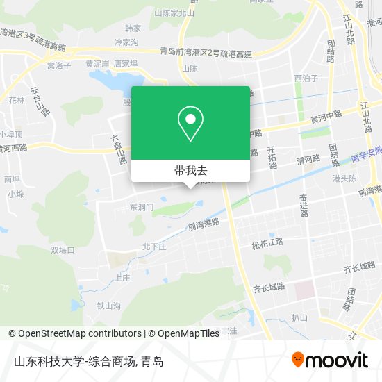 山东科技大学-综合商场地图