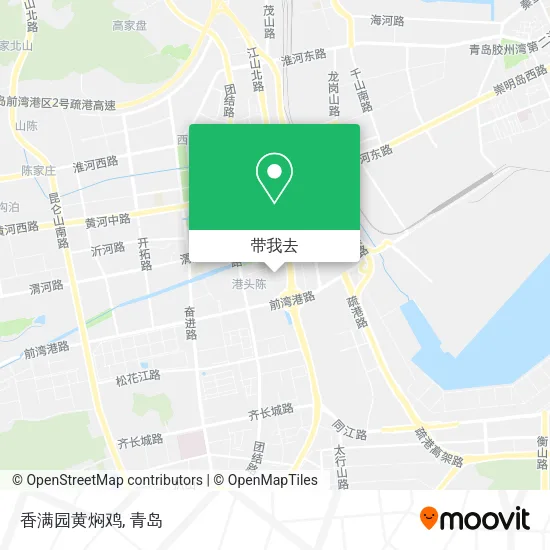 香满园黄焖鸡地图