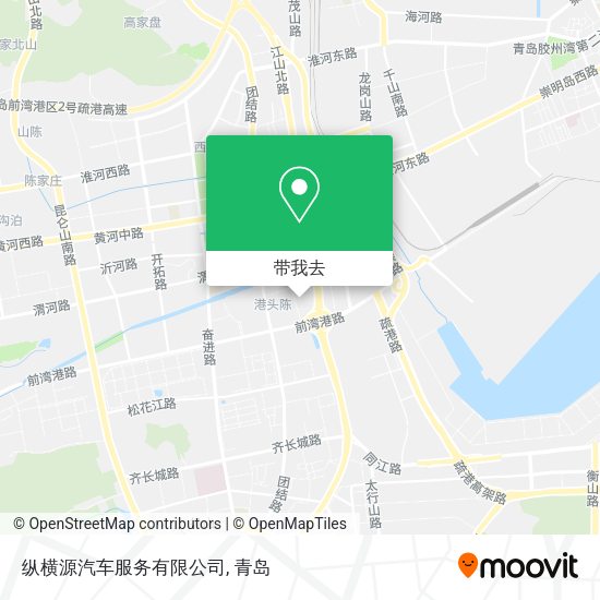 纵横源汽车服务有限公司地图