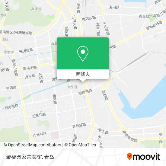聚福园家常菜馆地图