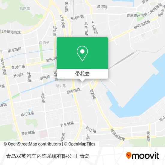 青岛双英汽车内饰系统有限公司地图