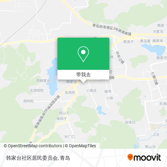 韩家台社区居民委员会地图