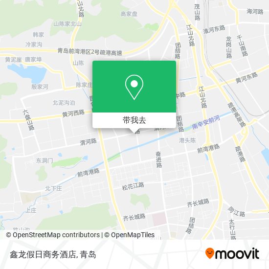鑫龙假日商务酒店地图