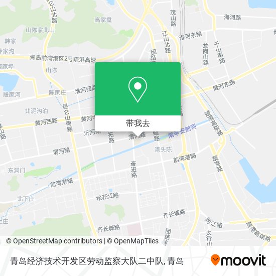 青岛经济技术开发区劳动监察大队二中队地图