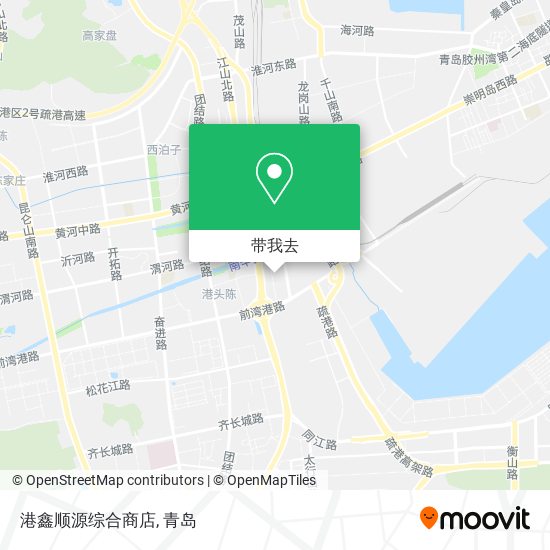 港鑫顺源综合商店地图