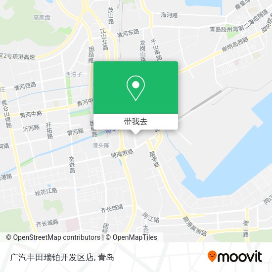 广汽丰田瑞铂开发区店地图