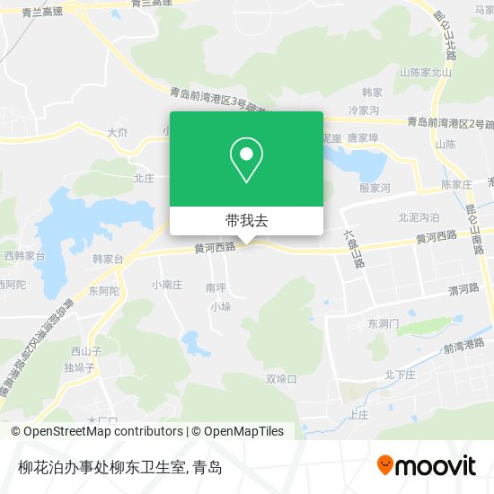 柳花泊办事处柳东卫生室地图