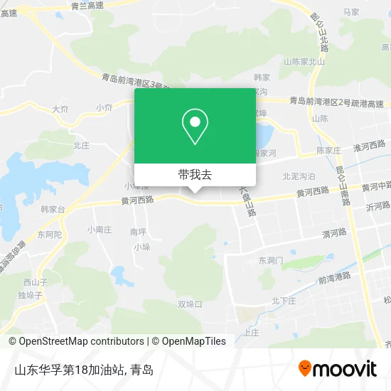 山东华孚第18加油站地图