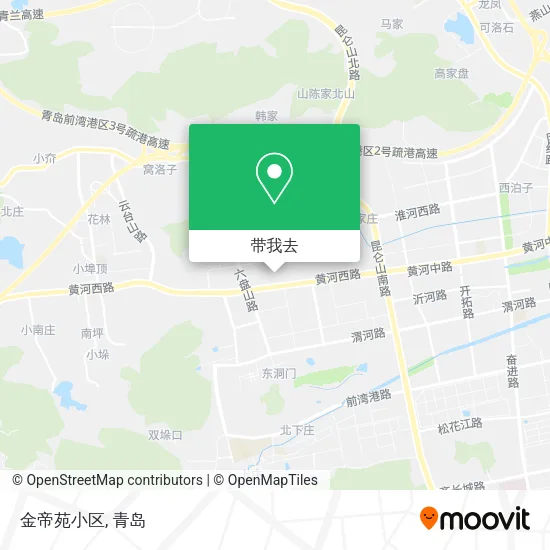 金帝苑小区地图