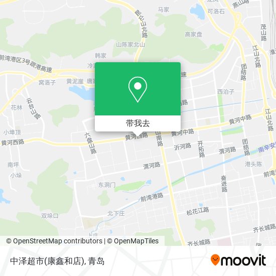 中泽超市(康鑫和店)地图