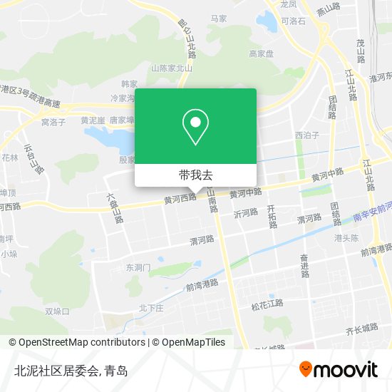 北泥社区居委会地图