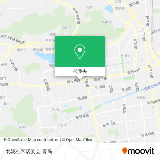 北泥社区居委会地图