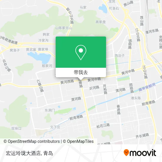 宏运玲珑大酒店地图