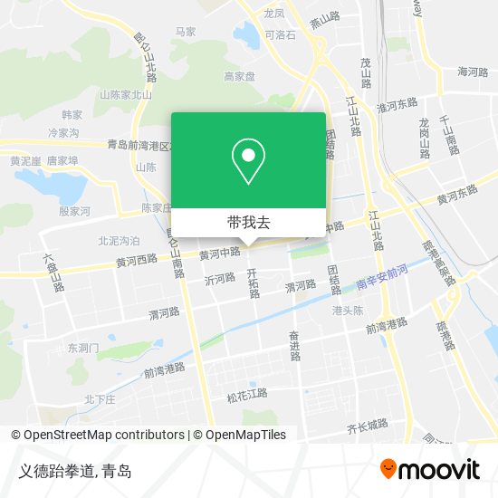 义德跆拳道地图