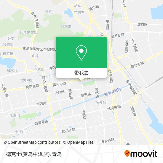 德克士(黄岛中泽店)地图