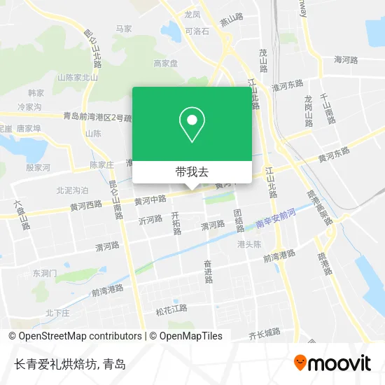 长青爱礼烘焙坊地图