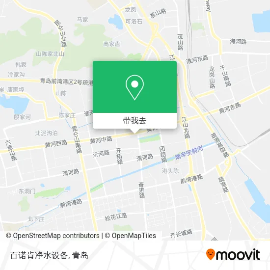 百诺肯净水设备地图