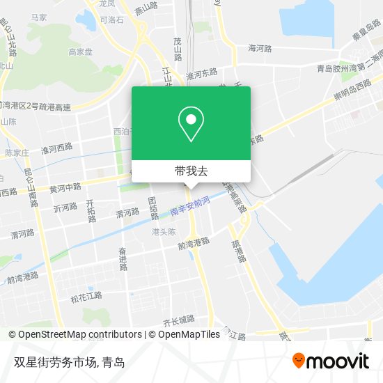 双星街劳务市场地图
