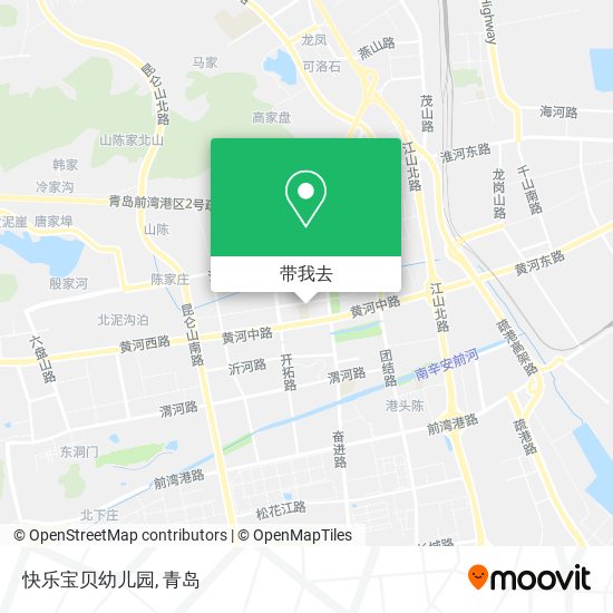 快乐宝贝幼儿园地图