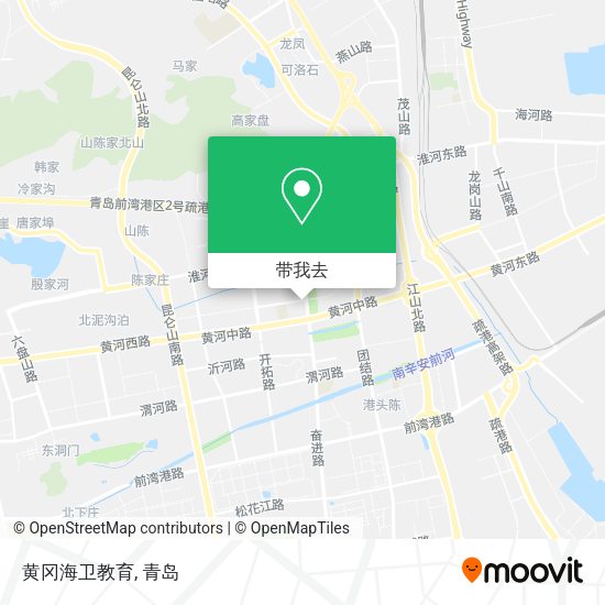 黄冈海卫教育地图