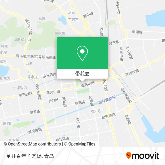 单县百年羊肉汤地图