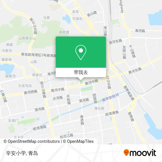 辛安小学地图