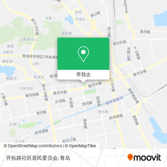 开拓路社区居民委员会地图