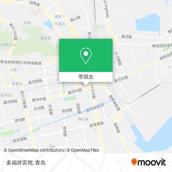多福祥宾馆地图