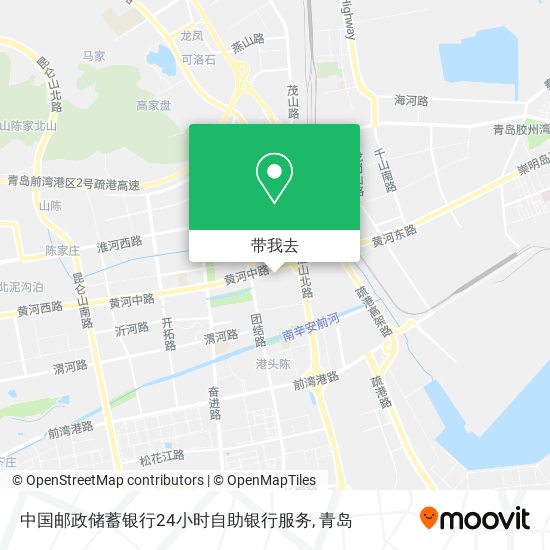 中国邮政储蓄银行24小时自助银行服务地图