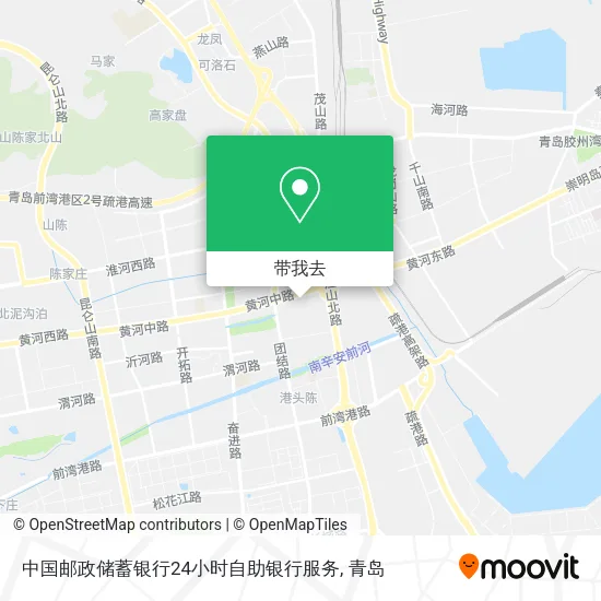 中国邮政储蓄银行24小时自助银行服务地图