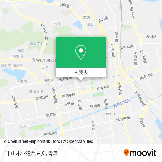 千山木业建磊专卖地图