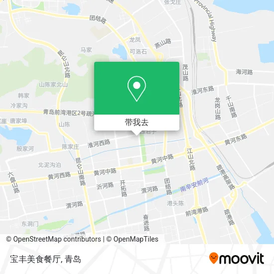 宝丰美食餐厅地图