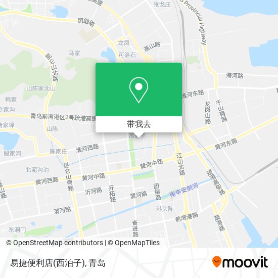 易捷便利店(西泊子)地图