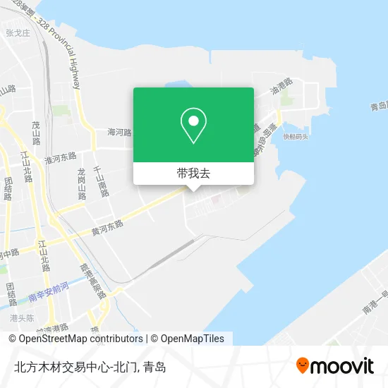 北方木材交易中心-北门地图