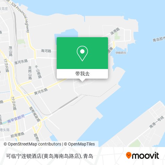 可临宁连锁酒店(黄岛海南岛路店)地图
