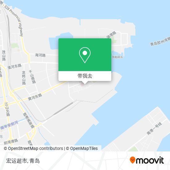 宏运超市地图