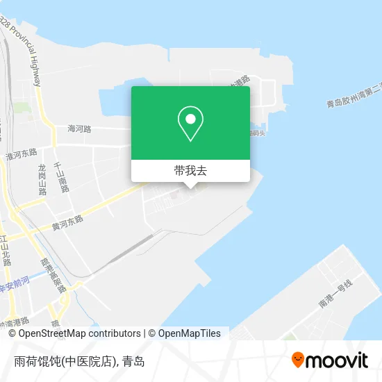 雨荷馄饨(中医院店)地图