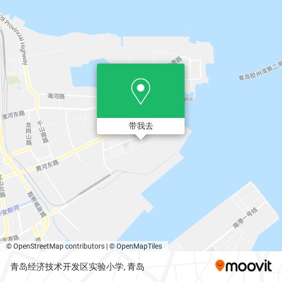 青岛经济技术开发区实验小学地图