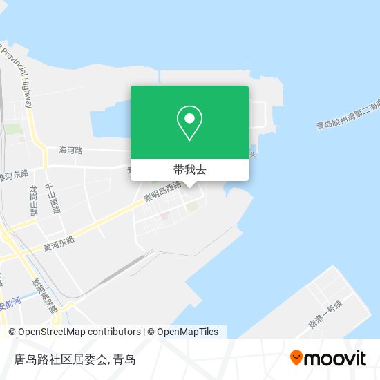 唐岛路社区居委会地图