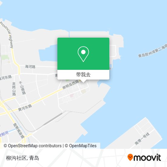 柳沟社区地图