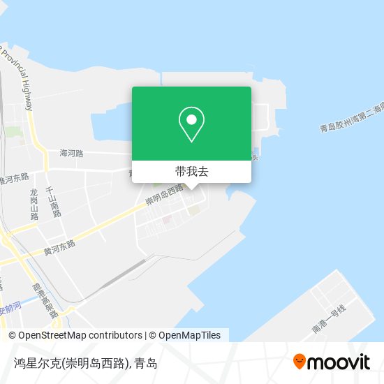 鸿星尔克(崇明岛西路)地图