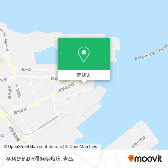 格格妈妈DIY蛋糕烘焙坊地图