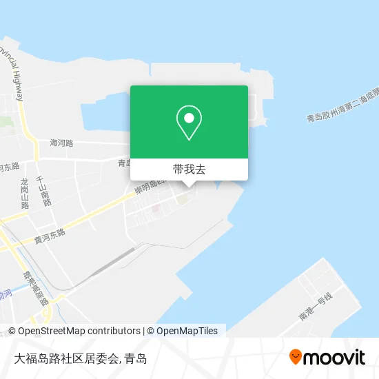 大福岛路社区居委会地图