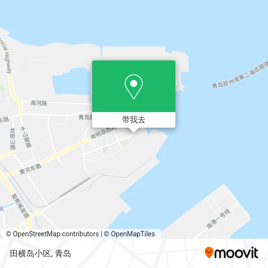 田横岛小区地图