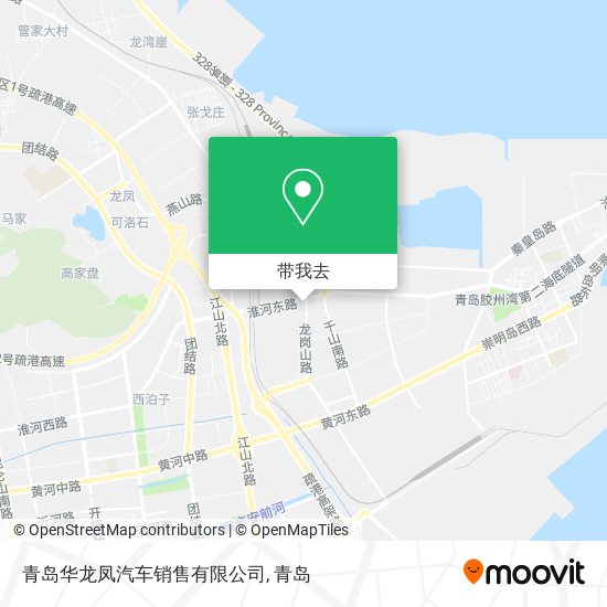 青岛华龙凤汽车销售有限公司地图