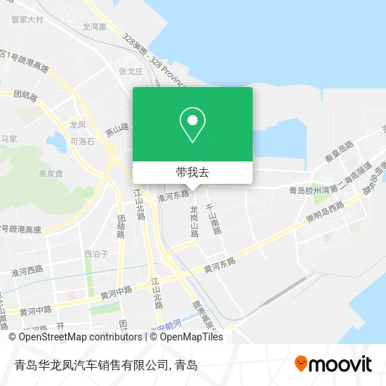 青岛华龙凤汽车销售有限公司地图